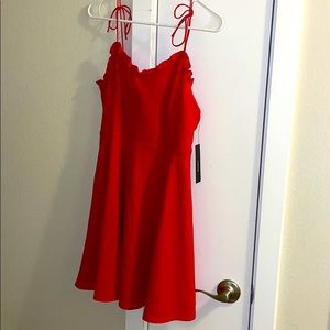 Lulu’s NWT red mini dress small
